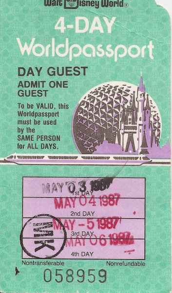 Disney World Passport
